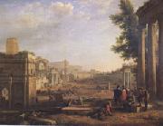 Claude Lorrain View of the Campo Vaccino ()mk05 china oil painting reproduction